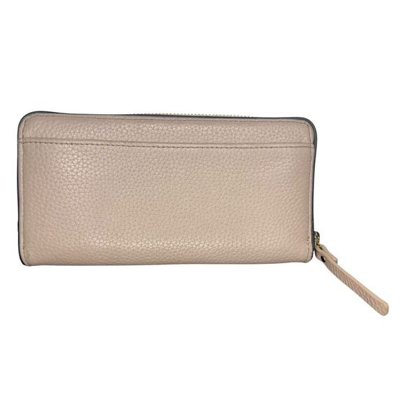 Kate Spade New York Chester Street Neda Wallet Beige Black Clutch Leather Tassel - Picture 2 of 7
